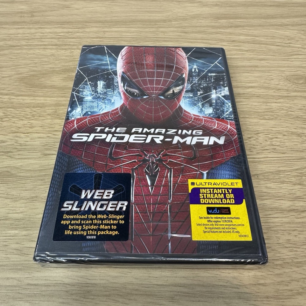 The Amazing Spider-Man DVD 2012 Brand New Factory Sealed Columbia Pictures